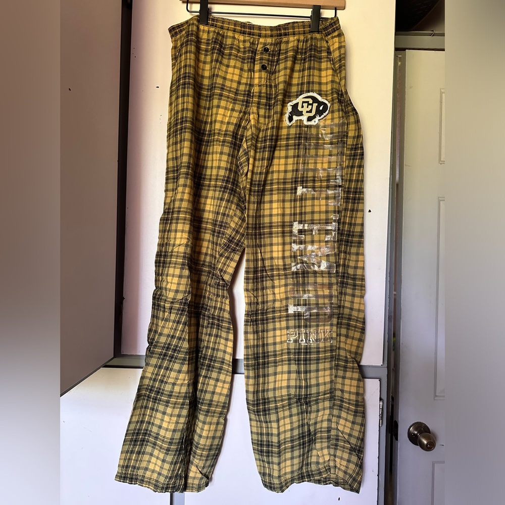 VS PINK Pajama Pants CU Buffs